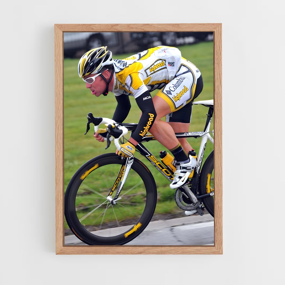 Poster Mark cavendish – affiche Cyclisme (vue 4)